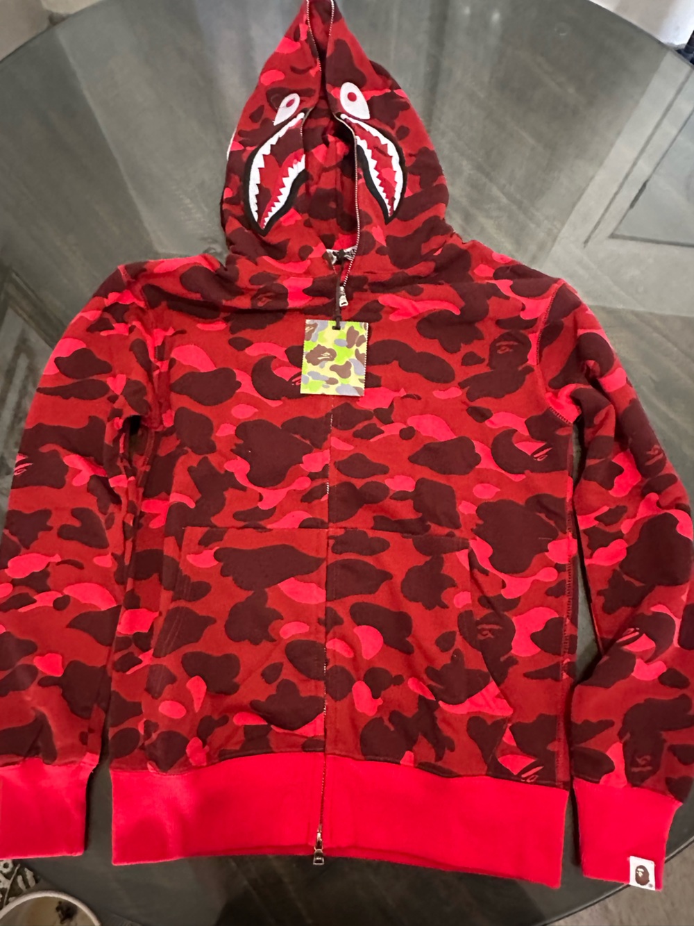 Red Bape hoodie brand new